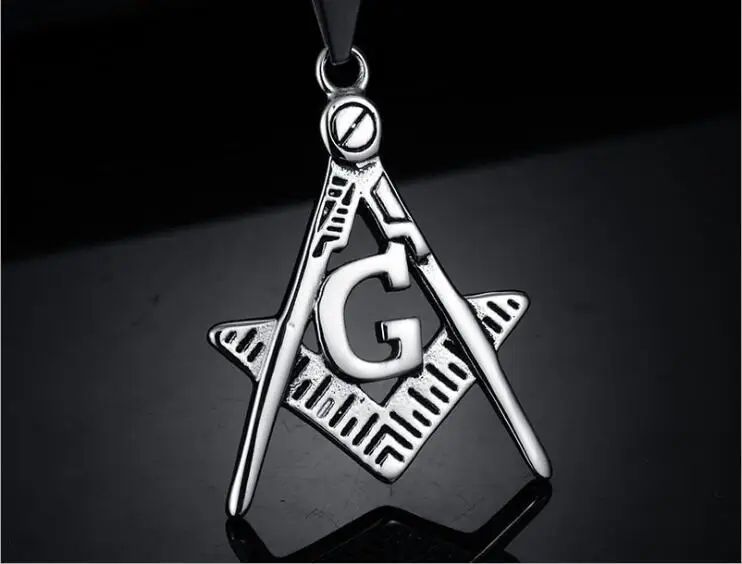 Ожерелье Freemason Masonic с подвеской-символом ожерелье цепью 2 стиля для мужчин модные
