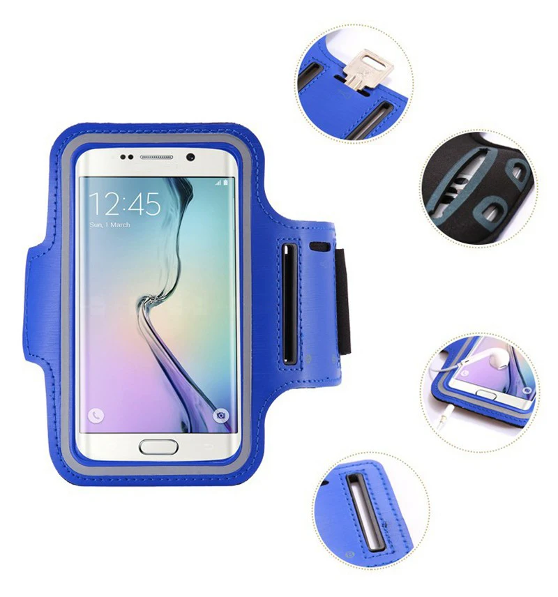 Чехол с повязкой на руку для iPhone 8 7 Plus 6 6s 5 SE 5S 5c 4 4s XR X XS Max Sport Running Gym держатель