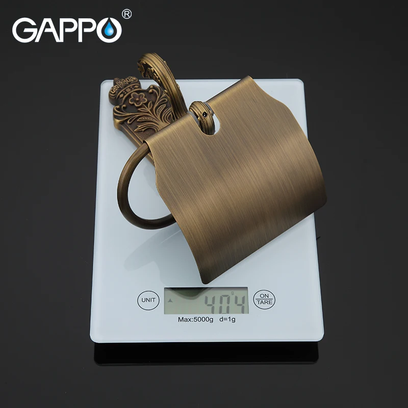 Держатели для туалетной бумаги GAPPO из цинкового сплава рулонные вешалки