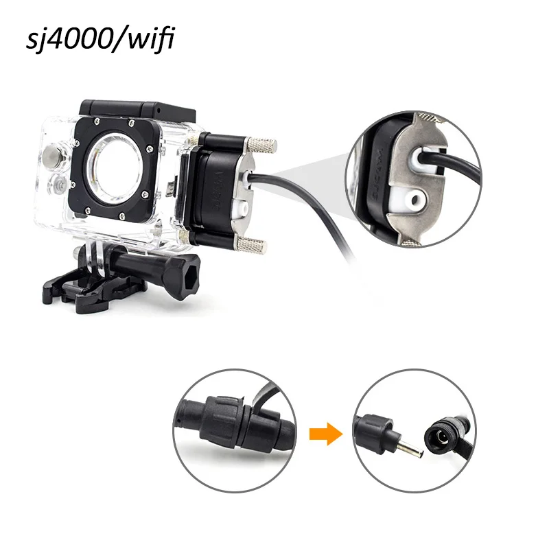 Водонепроницаемый чехол sj4000 для SJCAM sj4000 SJ 4000 wifi sj4000 plus Аксессуары для камеры для мотоцикла