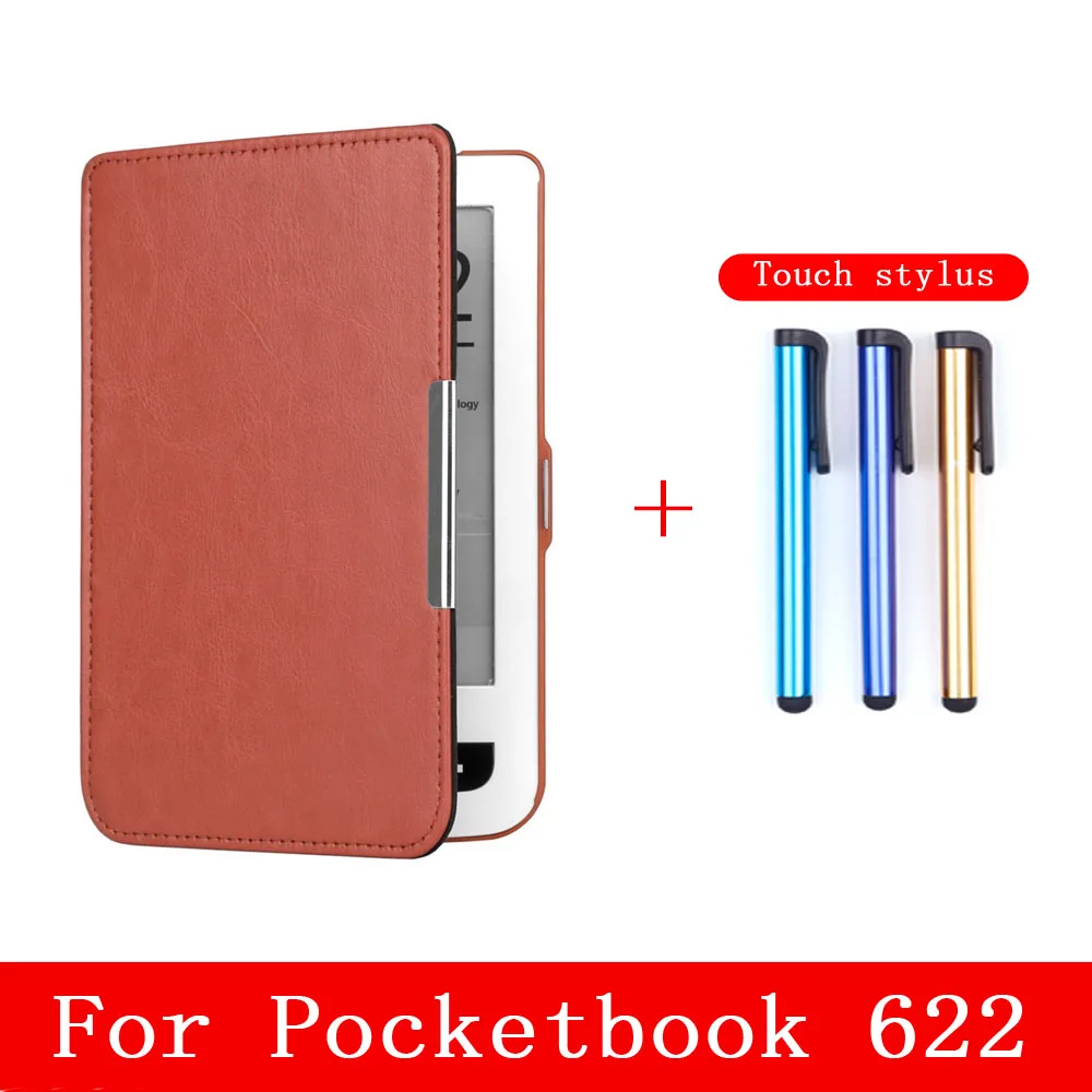 9 Защитный чехол для Pocketbook 623 622 планшет Pocketbook электронная книга Водонепроницаемый Чехол нескользящая оболочка сенсорный экран Стилус - Цвет: 9