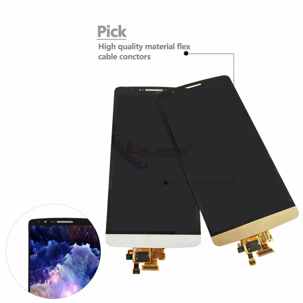 5," экран для LG G3 D850 D855 D858 ЖК-дисплей кодирующий преобразователь сенсорного экрана в сборе запасные части для LG G3 lcd