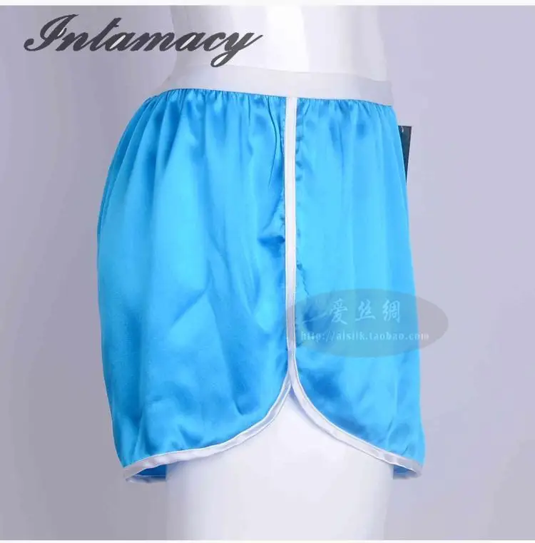 Мужские летние шелковые шорты из 95% шелка для пляжа повседневные | Мужская одежда