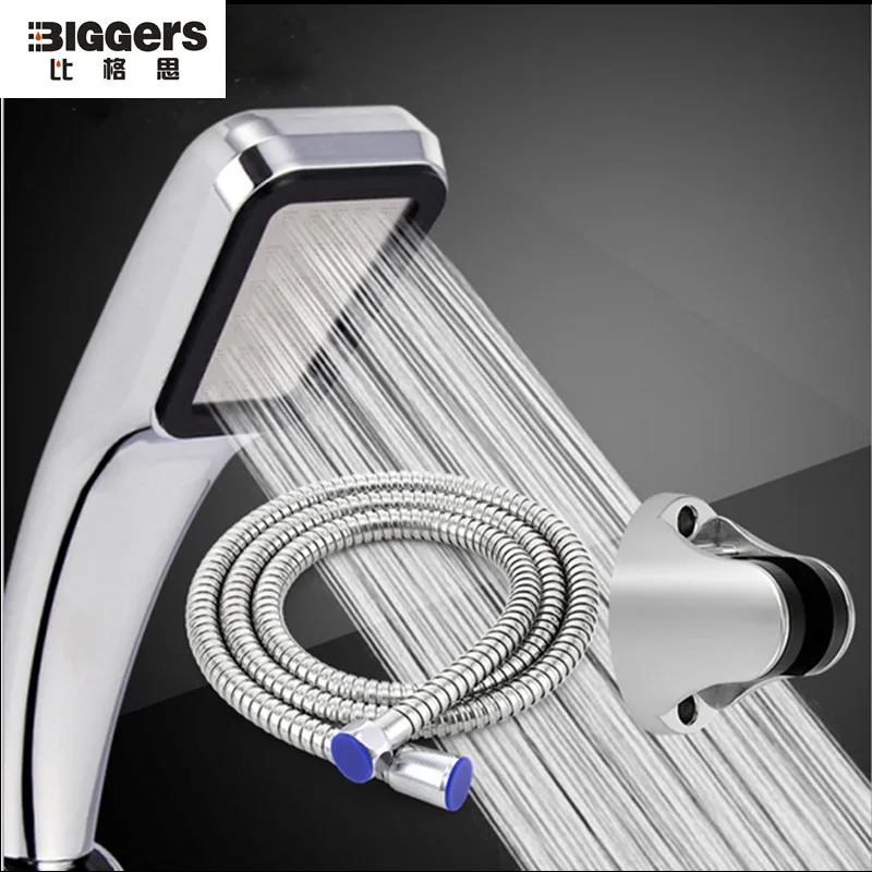 Бесплатная доставка Biggers ручная Лейка для душа высокого давления из АБС пластика