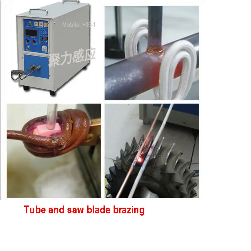 Индукционная нагревательная машина пренагрев стальной обод для Сварка пайка