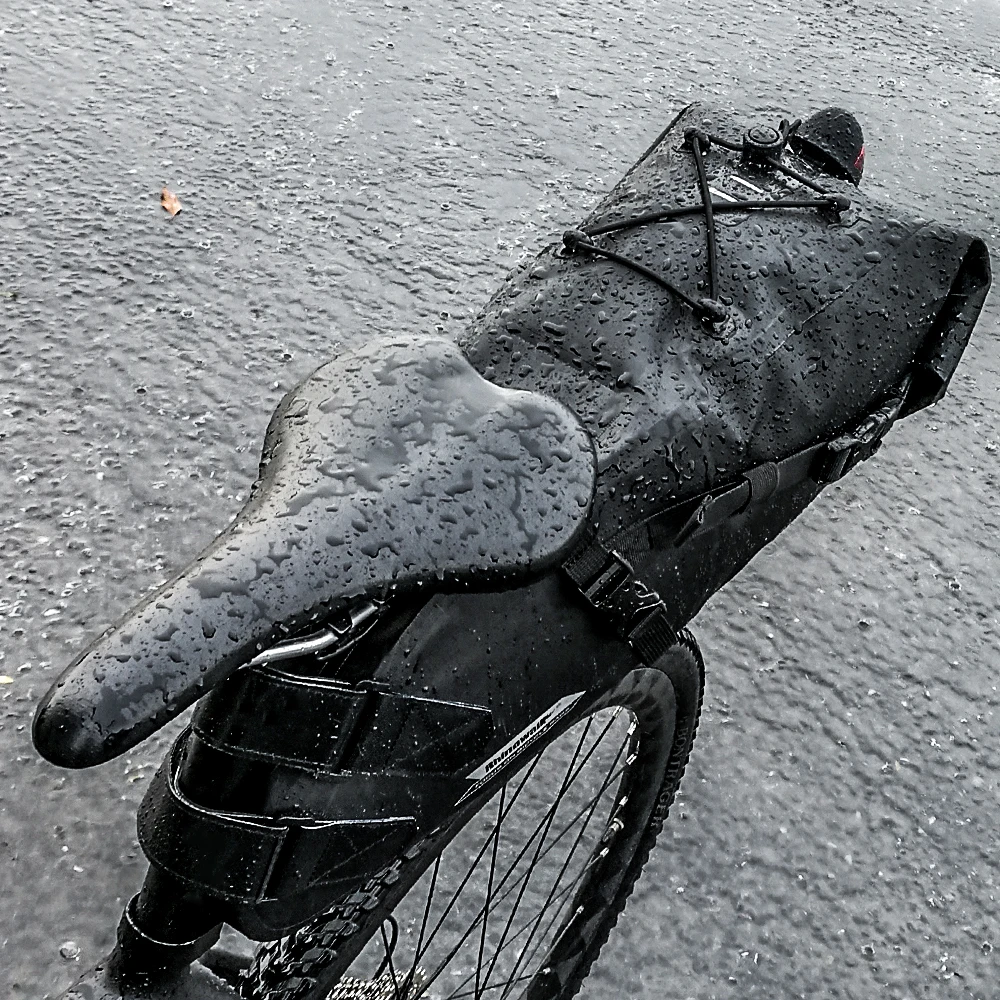 Rhinowalk 2017 новые 10L 100% Водонепроницаемый велосипед мешок Велосипедное седло