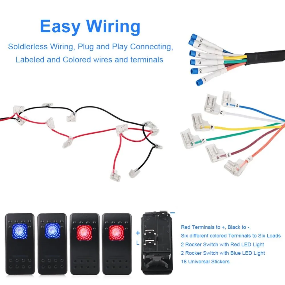 Столб переключатель Pod и предохранитель реле коробка система управления