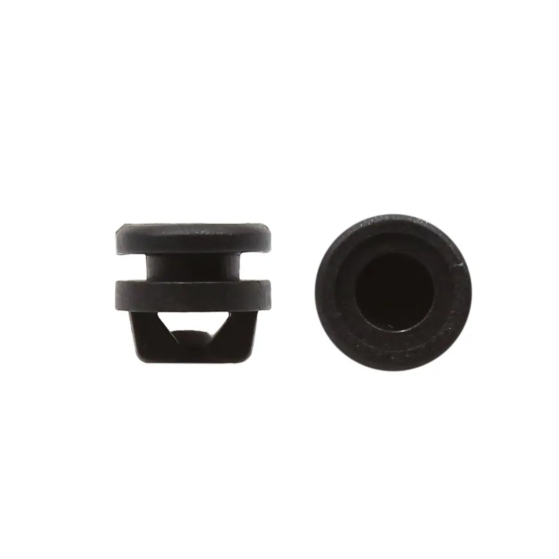 

uxcell 50Pcs Black Window Glider Track Slide Wheels Roller Curtain Carrier Clip Rivets