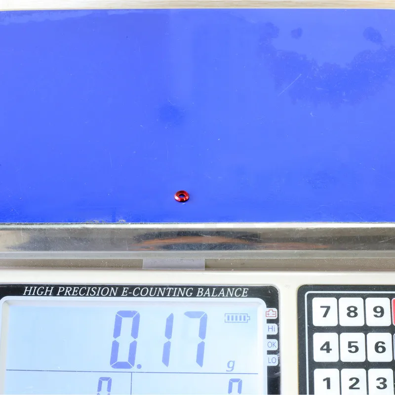 10 шт алюминиевый сплав Красочные M3 шайбы изоляционные прокладки кольца для