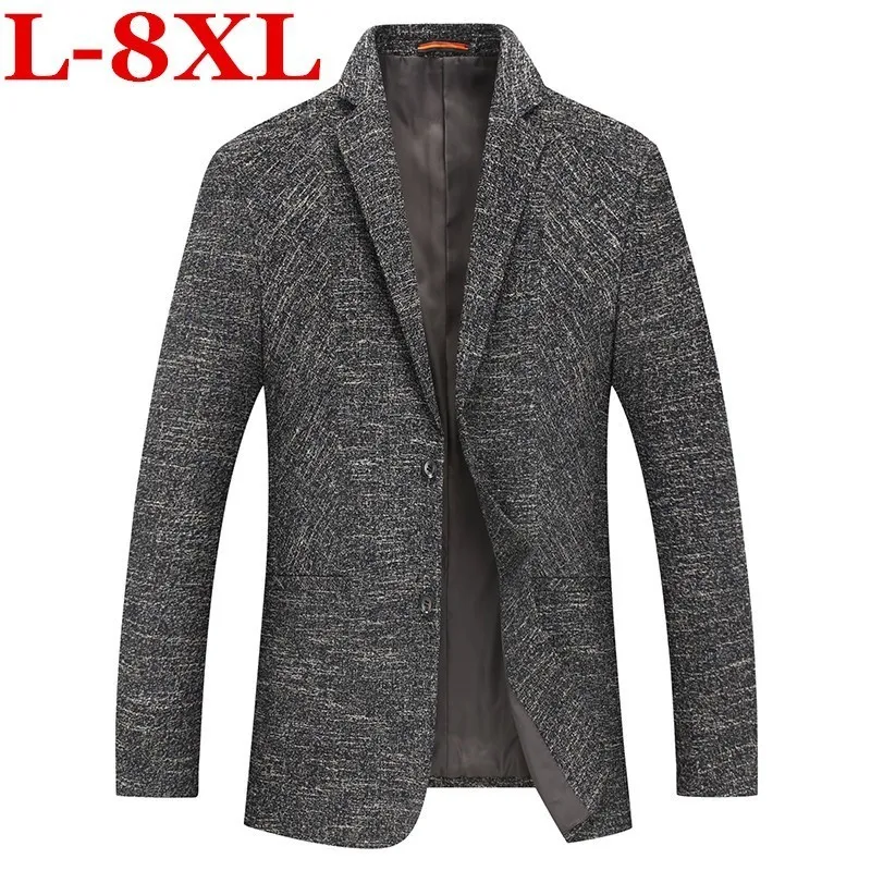 Большие размеры 8XL 7XL 6XL Новое поступление брендовая одежда куртка Весенний