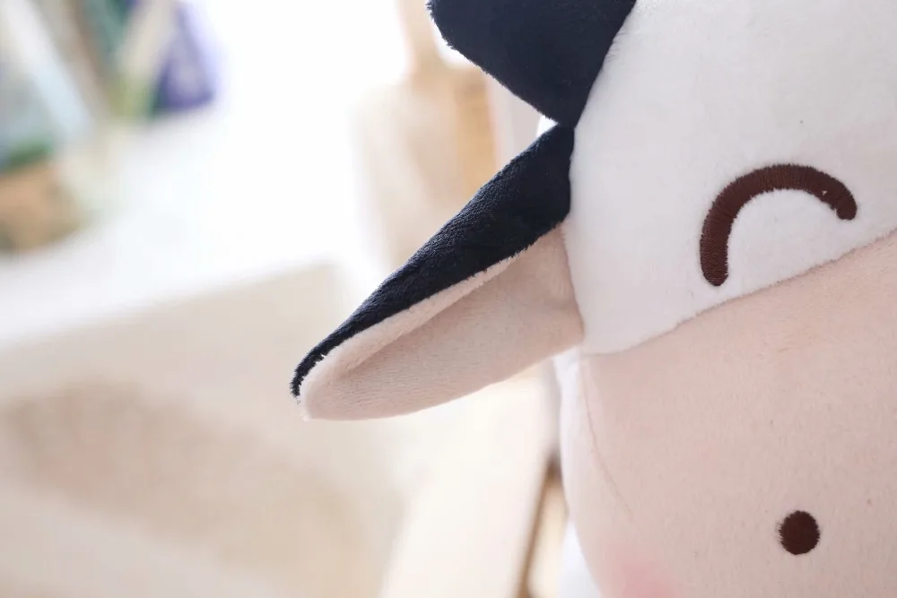 Babiqu 1 шт. 30 см Kawaii животные игрушки детские игрушки молоко корова Прямая мультфильм чучела крупного рогатого скота плюшевые игрушки для детей милый подарок