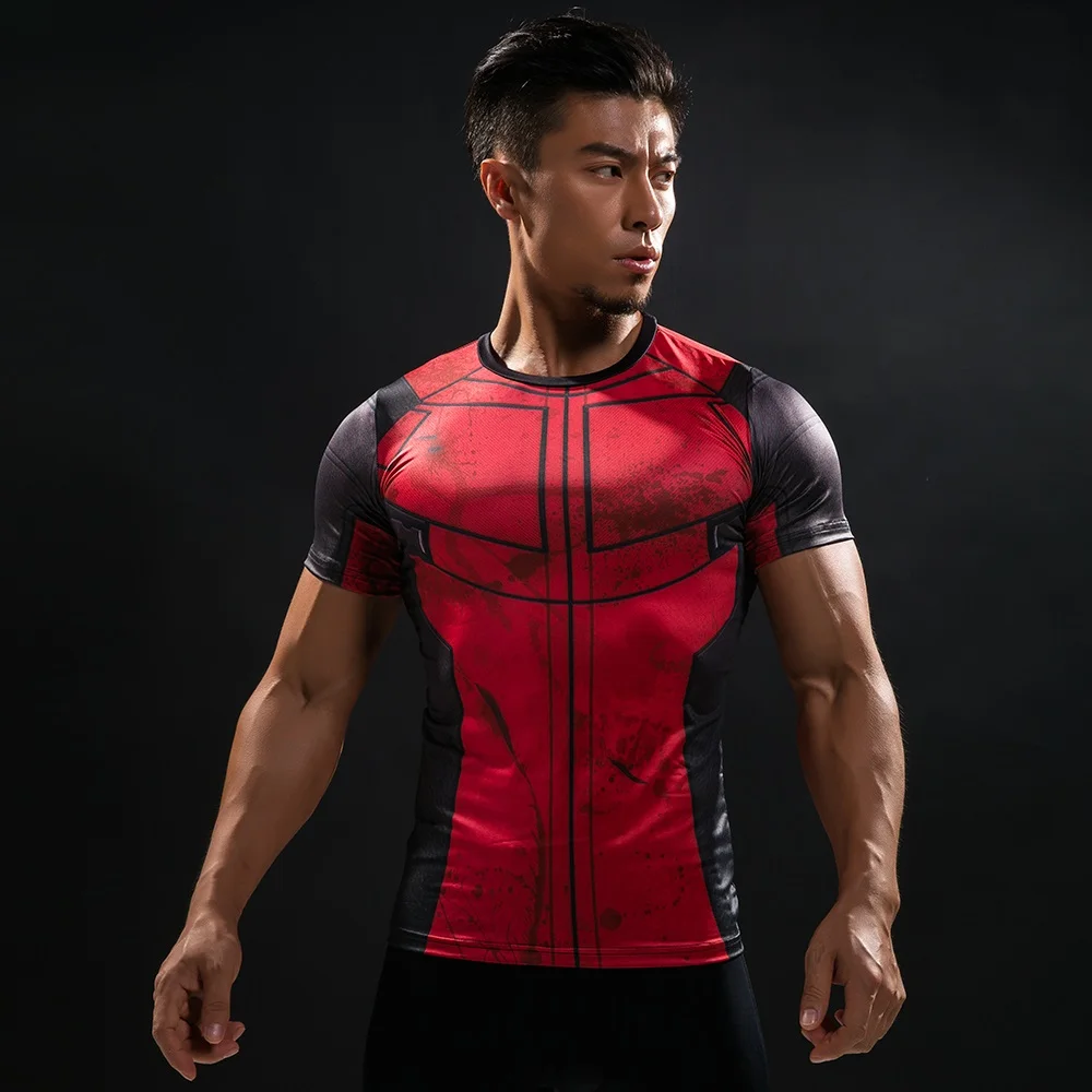 Горячая Распродажа 3D печатная Футболка с черепом Marvel мужская летняя модная