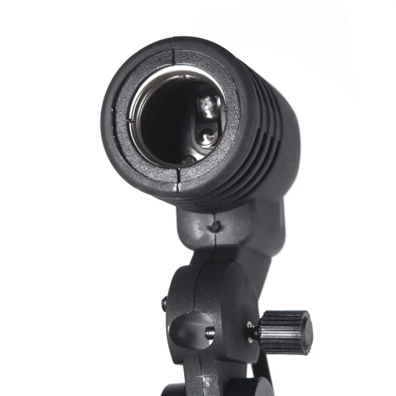 Держатель лампы для фото и видеосъемки E27 поворотный кронштейн LED GODOX Strobe S45 S45T SY3000