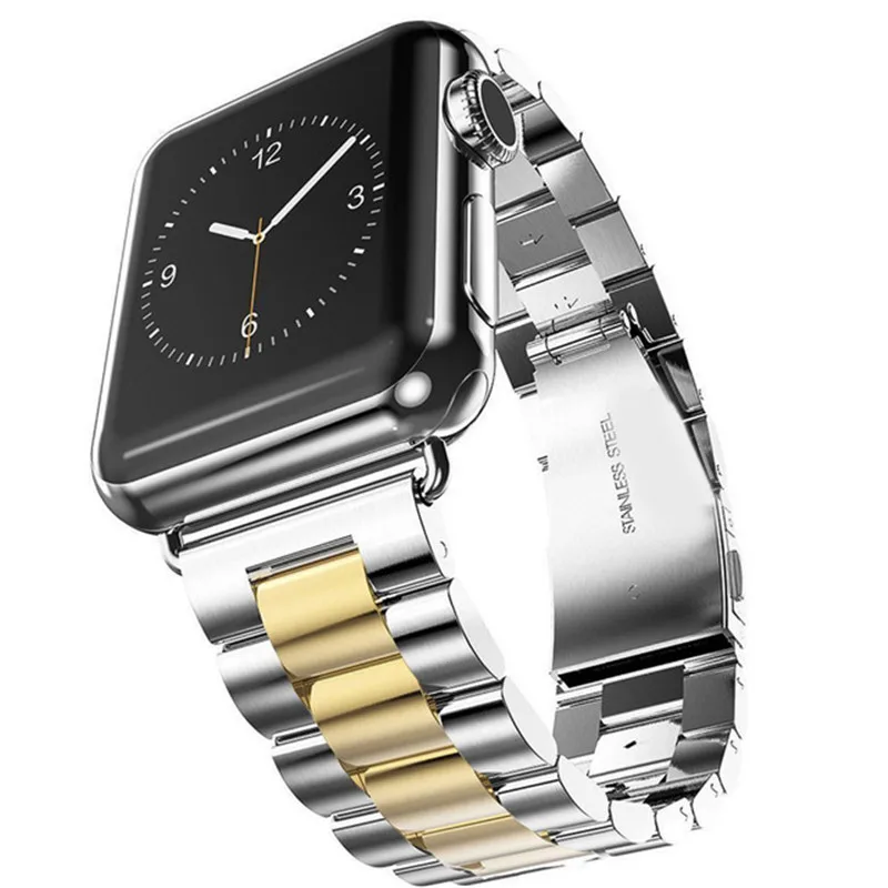 Ремешок для Apple watch 42mm 38 мм iwatch 4 3 2 1 нержавеющая сталь наручные часы Ссылка Браслет
