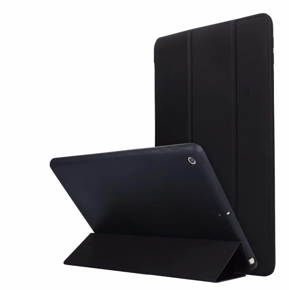 Чехол для Apple iPad 9,7 5th 6th Generation A1822 A1893 A1954 Smart Sleep Awake кожаный мягкий силиконовый чехол-накладка Funda