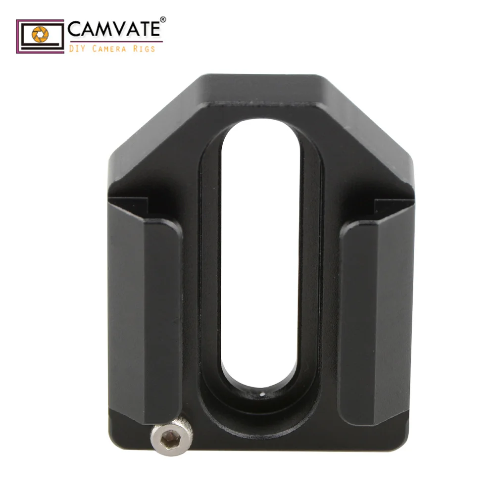CAMVATE Холодный башмак держатель с 1/4 &quot 20 винты для крепления из за цветопередачи