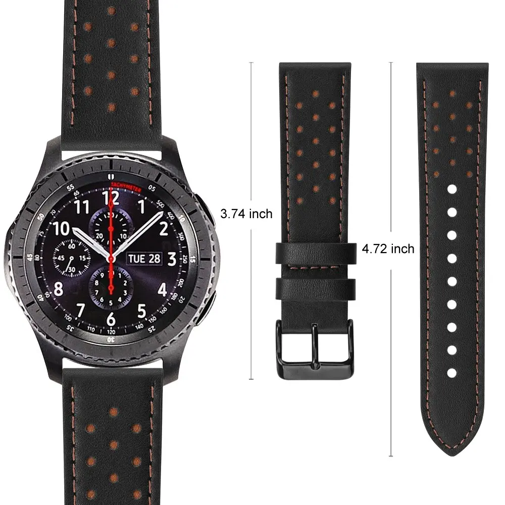 Из искусственной кожи часы ремешок для смарт часов Garmin Forerunner 645 музыка 245 м