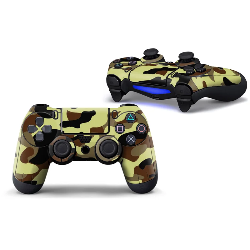 Камуфляжный защитный чехол Стикеры для PS4 геймпад кожи Playstation 4 Controle наклейка