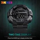 Мужские Силиконовые спортивные часы SKMEI, водонепроницаемые армейские электронные наручные часы