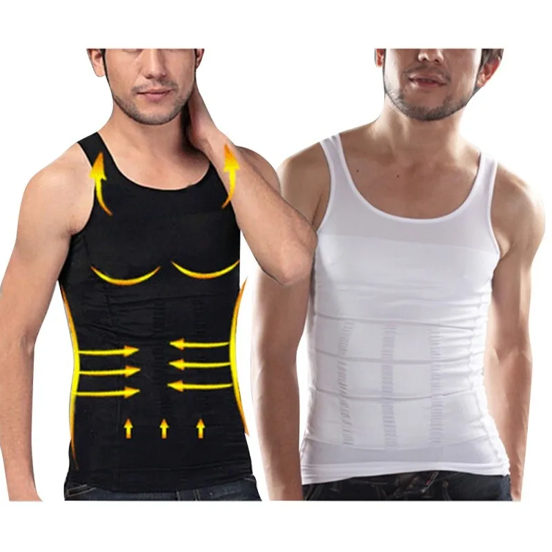 

Men Slimming Underwear Body Shaper Waist Cincher Corset Men Shaper Vest Body Slimming Tummy Belly Waist Slim Body Shapewear