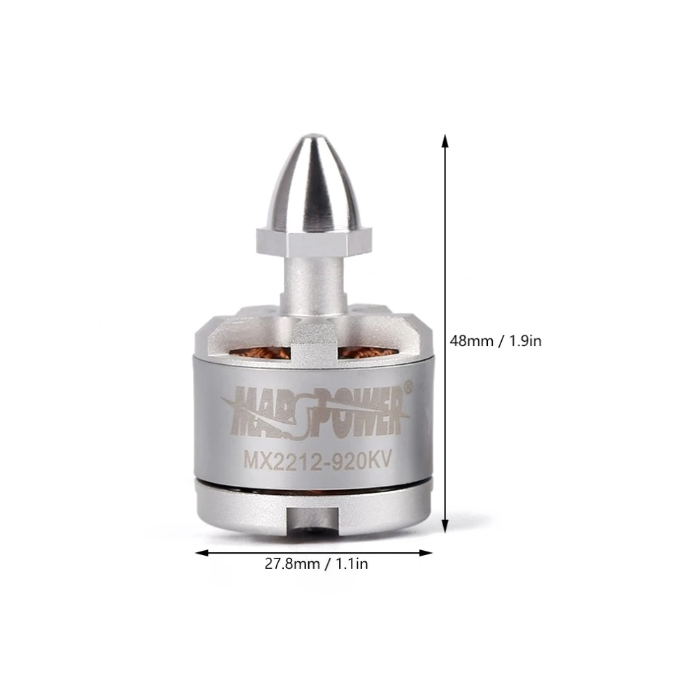 4 шт./лот MARSPOWER MX2212 920KV бесщеточный мотор 2CW 2CCW DJI Phantom 1/2 F330 F450 F550 RC мультикоптера FPV