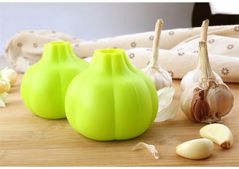 1 шт. Высокое качество Новый Силиконовый гель чеснок в форме чеснока Овощечистка