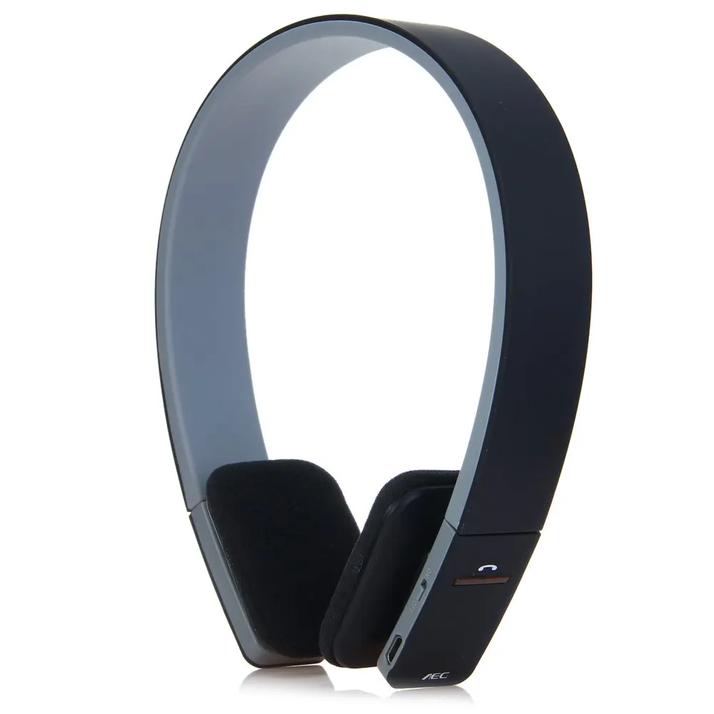 Black AEC беспроводные Bluetooth EDR наушники гарнитура Поддержка громкой связи с Умной голосовой навигацией для мобильных телефонов планшет BQ618 - Цвет: Black