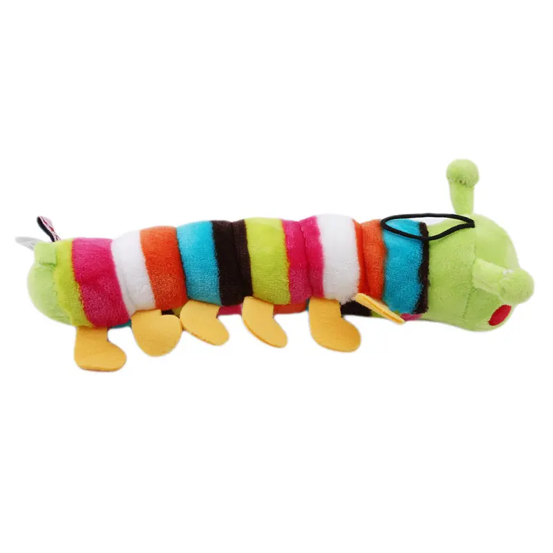 Новая плюшевая набитая Pet звуковая игрушка для собаки милый длинный червь жевательный Писк игрушки для собак чистка зубов кошки товары для собак жевательная игрушка (art.: 7acbca409) - 7acbca409