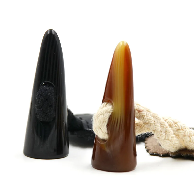 2 шт./упак. имитация бычьей рога кожаные кнопки веревки детский ручной материал