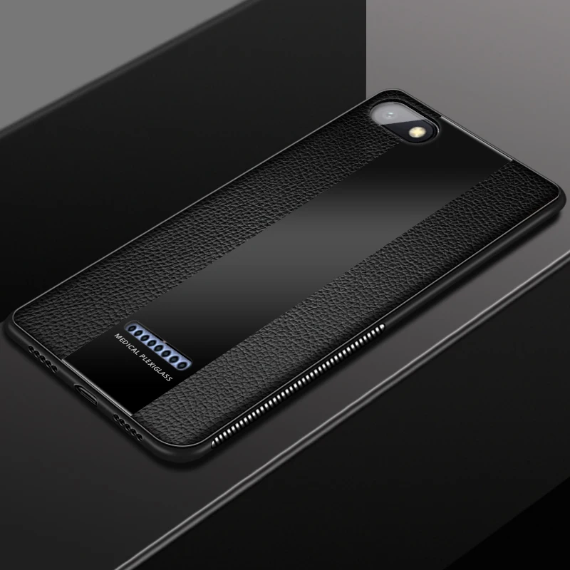 Чехол для телефона xiaomi redmi 6 Pro из искусственной кожи note 7 мягкий чехол ТПУ 6A note7 Capa |