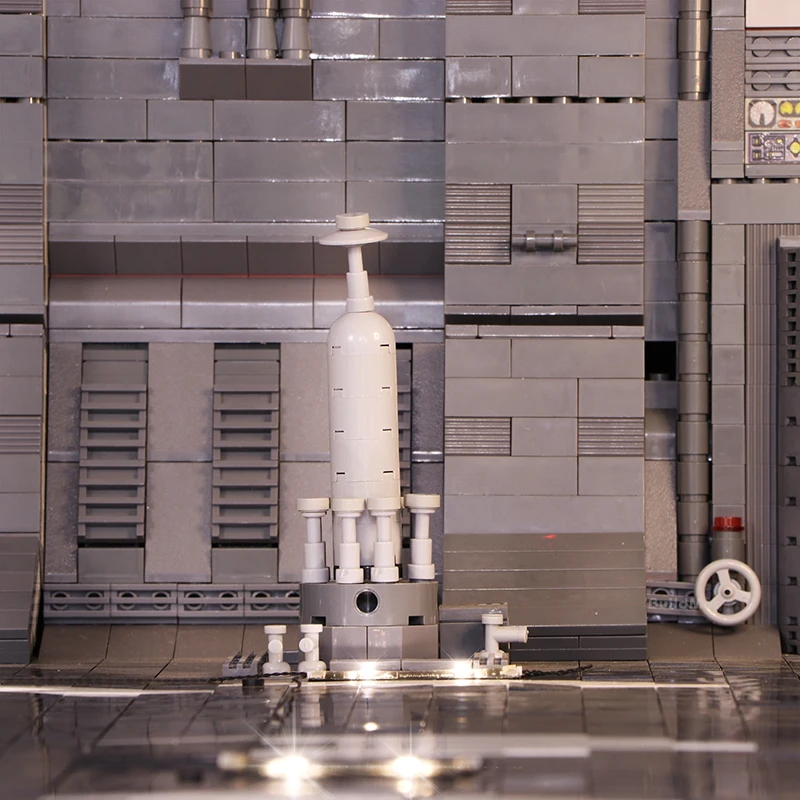 Звездные войны MOC Millennium парковка фартук светодиодный освещение строительные блоки игрушки для детей Совместимые Наборы «Звездные войны»