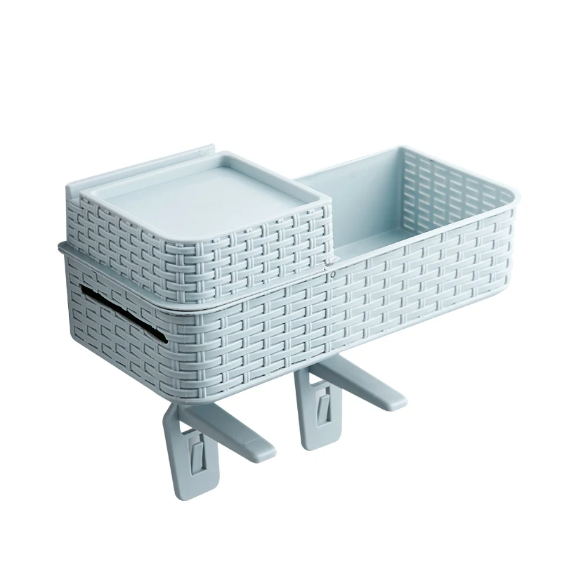 Пластиковая Полка для хранения мелочей и унитаза ванной комнаты настенная