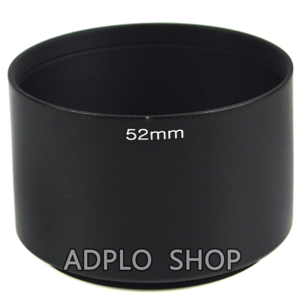 52 мм металлический телеобъектив с длинным фокусом бленда объектива подходит для