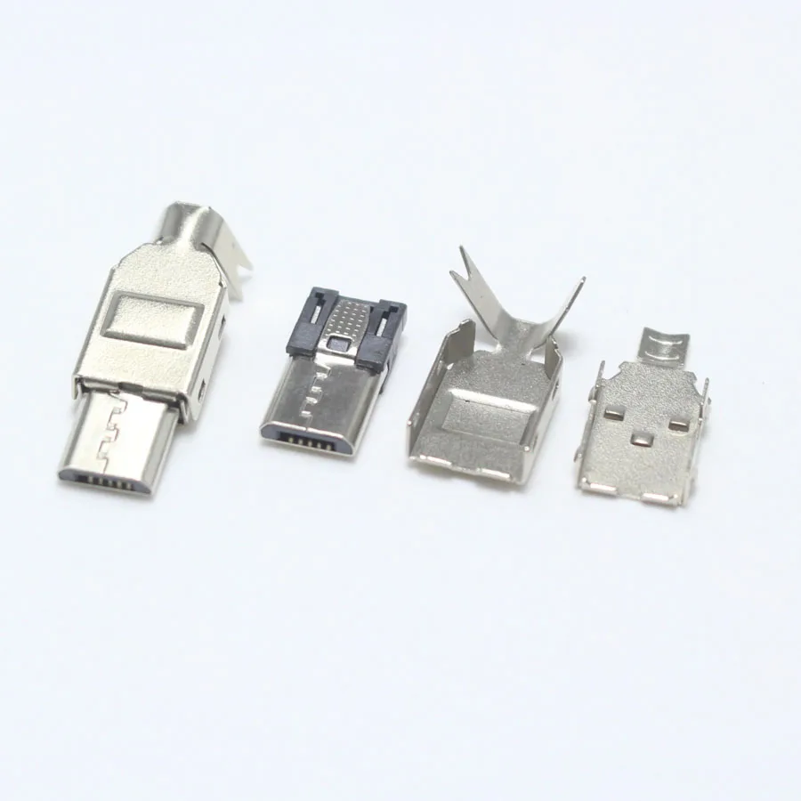 Комплект микро. Micro USB Plug. Micro USB С удлиненным коннектором. Micro USB штекер с хвостиком. Zamok Kantak shtekir.