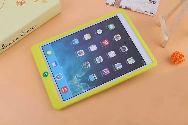 Детский противоударный милый мягкий силиконовый резиновый защитный чехол для