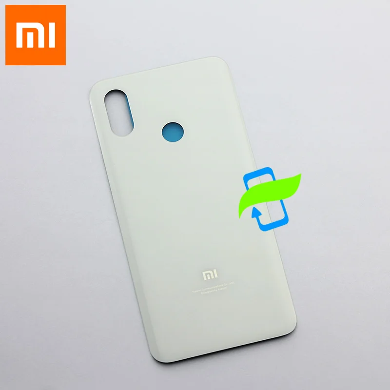 Xiaomi Mi8 Mi 8 Back Battery Cover Back Housing 3D Glass Cover Case For XIAOMI Mi 8 Rear Door Back Cover