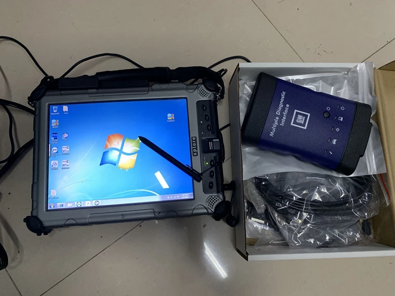 IX104 I7 ноутбук+ 240 ГБ SSD новое поколение множественный диагностический интерфейс G-M сканер G-M MDI с GDS2+ TECH2WIN готов к использованию