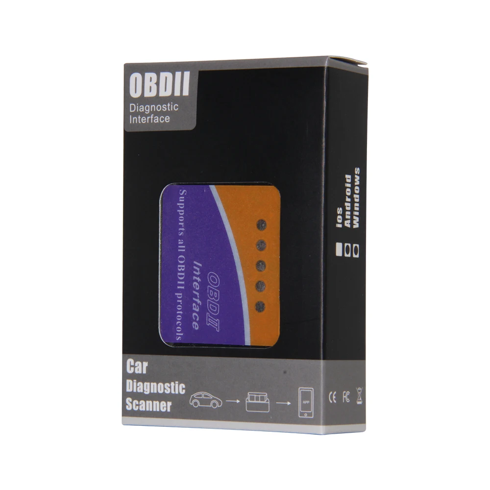 V1.5 ELM327 Bluetooth PIC18F25K80 для Android для J1850 протокол OBDII OBD2 диагностический сканер ELM327 V1.5 считыватель кодов неисправностей автомобиля