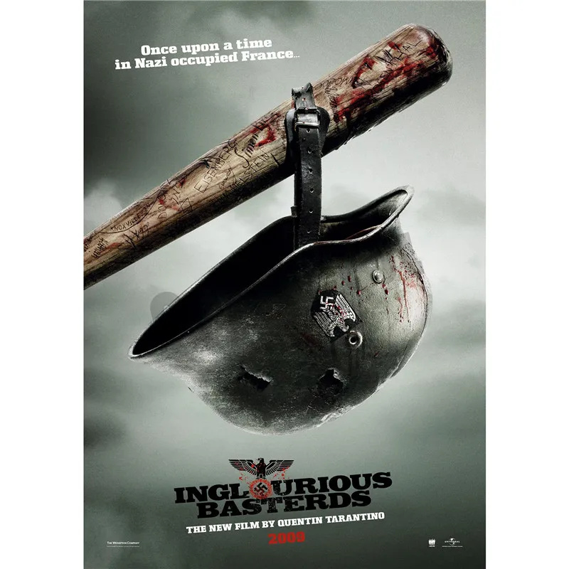 Inglourious Basterds домашняя отделка декоративный плакат с белым покрытием настенная