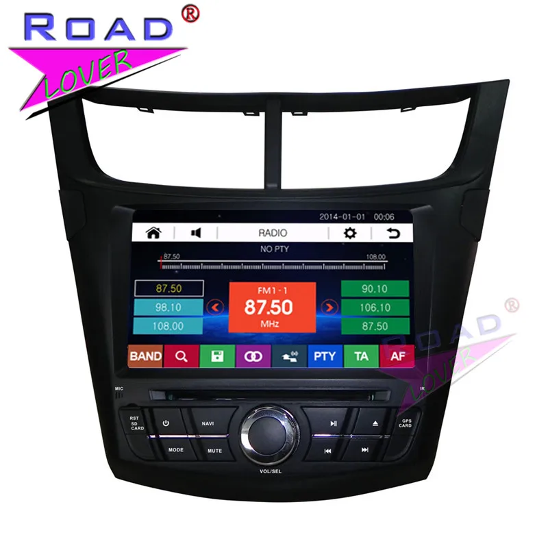 Автомобильный медиацентр TOPNAVI Wince 6 0 2Din 8 дюймов DVD-плеер радио для Chevrolet Aveo 2015