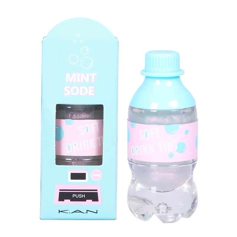 mint Бренд K.A.N, лидер продаж, 5 цветов, тинт для губ, idol, мягкий напиток, тинт для губ, Стойкий матовый блеск для губ, милый жидкий карандаш для губ от производителя - Цвет: mint