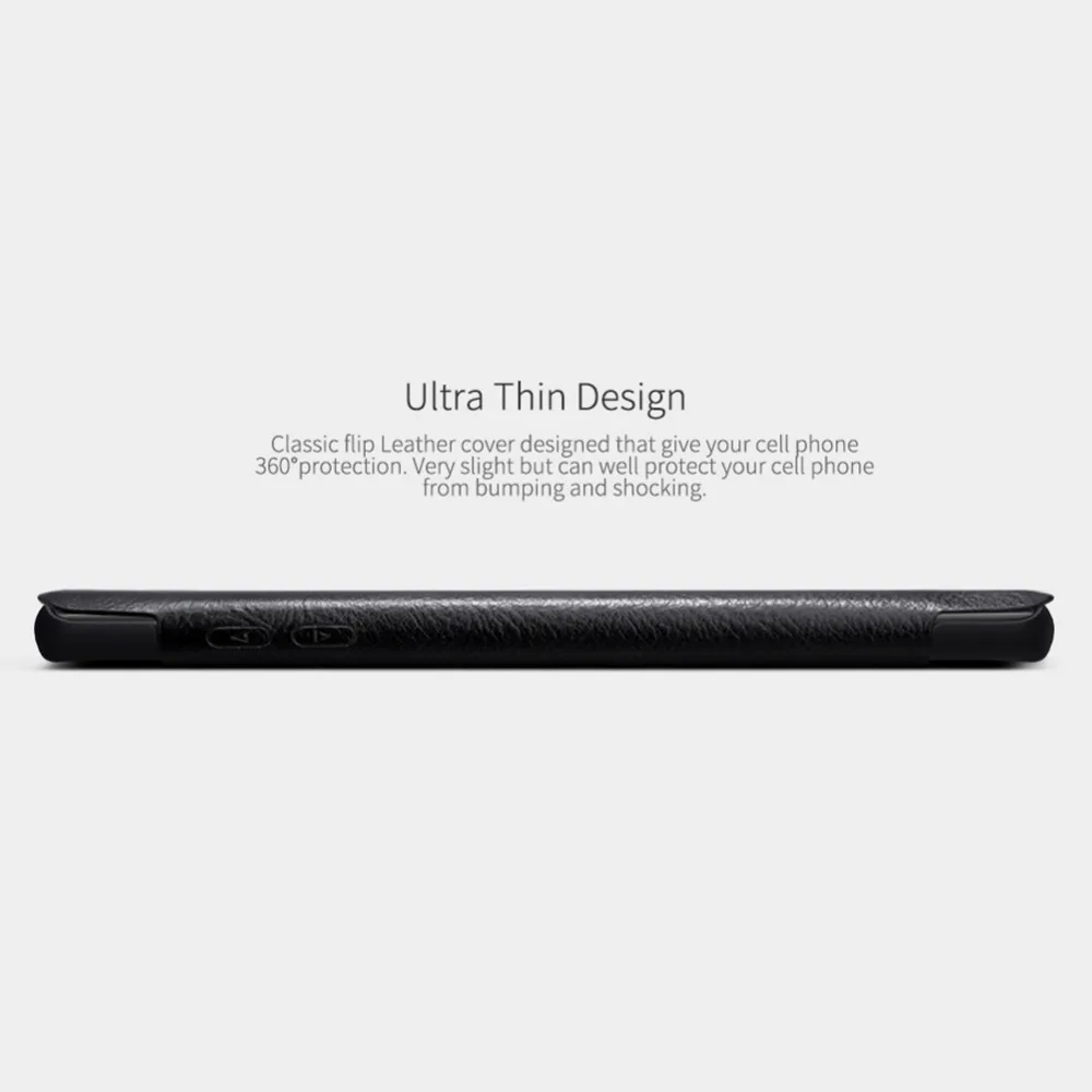 Для Galaxy note8 чехол для телефона Nillkin винтажный Qin откидной Чехол PU кожаный PC