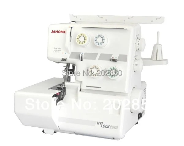 Многофункциональная оверлочная швейная машина Janome 204D с резьбой 3/4 орнаментная