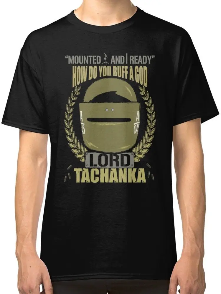 Лорд tachanka черная футболка футболки Костюмы|Мужские футболки| |