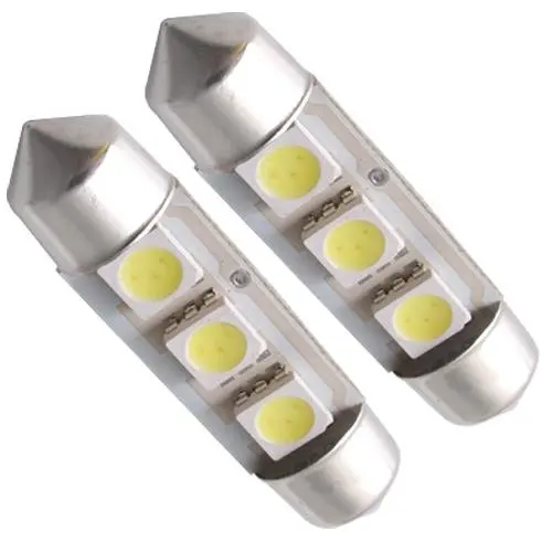 2 шт. светодиодный фонарь для челнока 39 мм CANBUS белый|canbus 39mm|canbus ledcanbus led bulb |