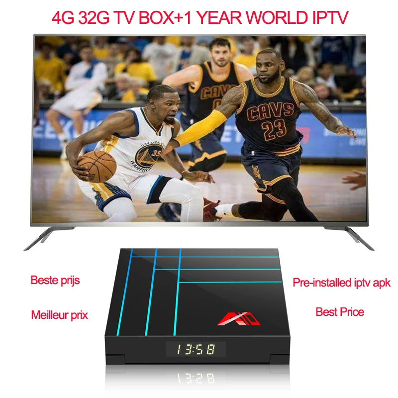 Топ Iptv, Швеция Шведский, Швейцария, скандинавский Израиль, Бельгия, 1 год, подписка на iptv A10 3318 4g 64g Android 9,0 smart tv box