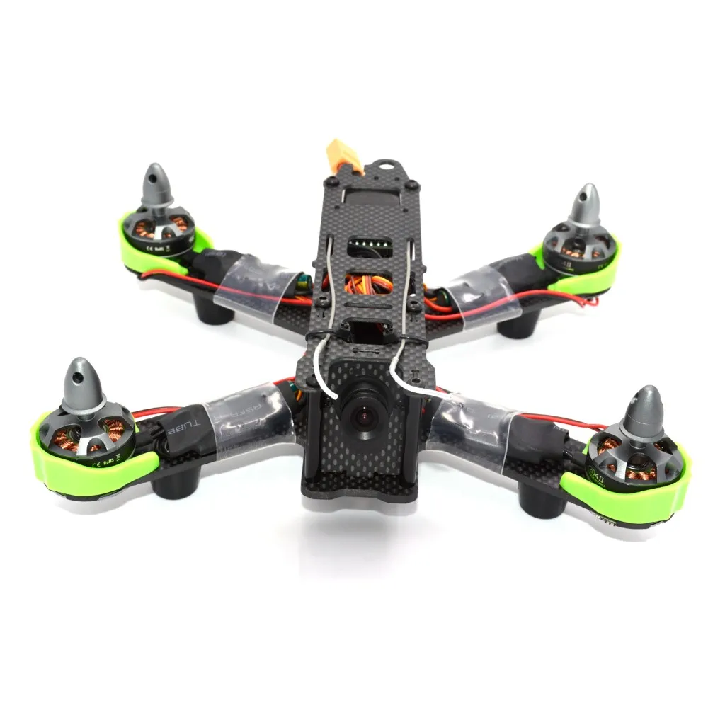 Новая Мода drone с камерой Рамка квадрокоптер для Fs I6 и 2204 двигателя RC самолет мини QAV 210 мм Углеродного Волокна дрон RTF Quadcopter