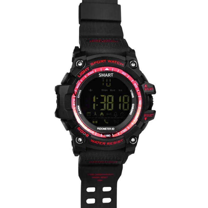 Coopkony Smart Watch Pedometer Smartwatch Call Message Remind Wristwatch Waterproof Men Watches for IOS Android Phone | Электроника