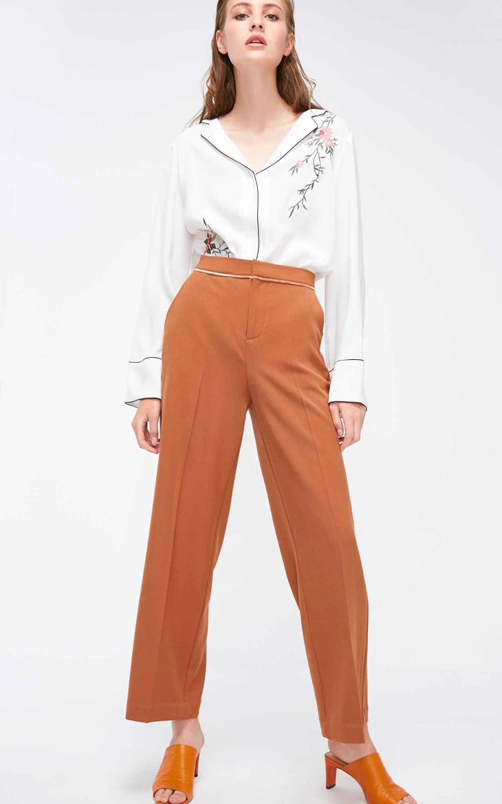 Vero Moda новые женские свободные брюки с широкими штанинами для отдыха | 318350514