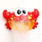 Bubble Crabs Музыка Детские Игрушки для ванны детский бассейн ванна для купания мыльница автоматический пузырь Смешные крабы лягушка для ванны музыкальный пузырь